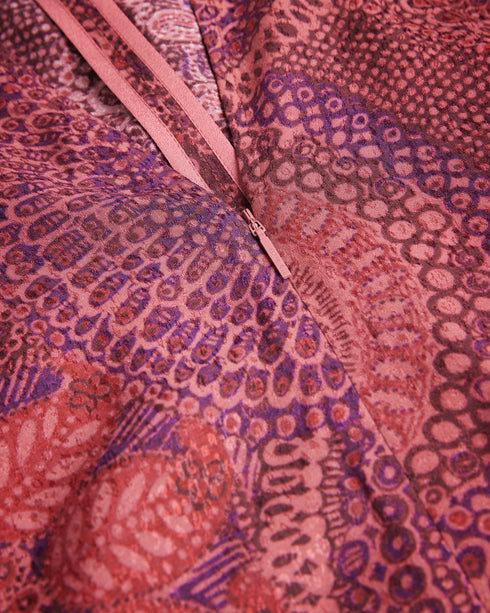 ODESIA-Trousers-Embrace playful prints and flowing shapes this season. ODESIA features our Paisley print and a wrap-around style, which creates a flattering silhouette for day and night outings.This product is made using LENZINGâ„¢ ECOVEROâ„¢ fibers. LENZINGâ„¢ ECOVEROâ„¢ fibers are derived from sustainable wood and pulp, coming from certified and controlled sources, with up to 50% lower emissions and water impact compared to generic viscose. LENZINGâ„¢ and ECOVEROâ„¢ is a trademark of Lenzing AG. Ted Baker